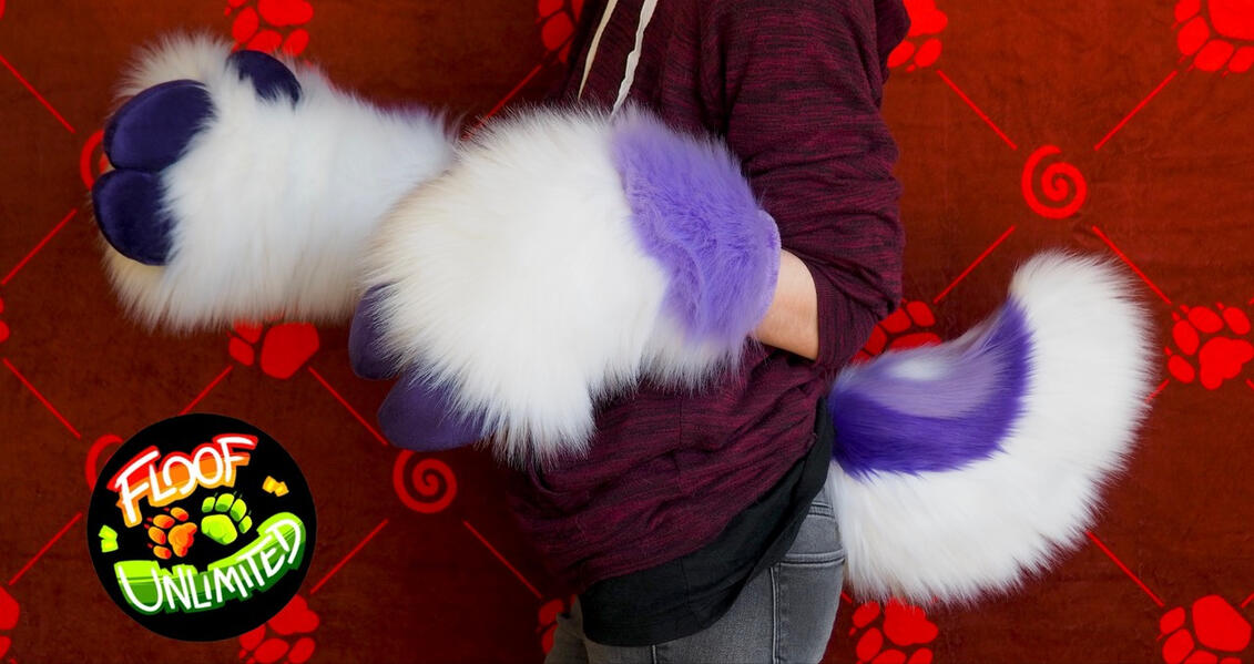 Premade Purple Hooves + Nub